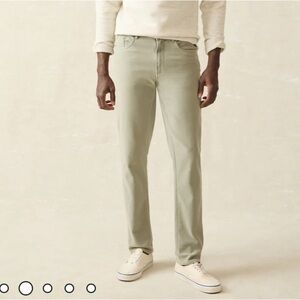 Faherty Stretch Terry 5-Pocket Pant